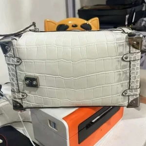 Fashion Women Casual Zipper Genuine Leather Crocodile Leather Patchwork Handheld Shoulder Elegant Lady Underarm Crossbody Bag - AliExpress Women's Handbags
