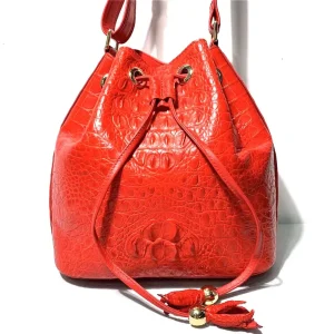 hongsen crocodile bag female Single shoulder Bucket fashion Women's single shoulder women Travel - AliExpress Women's Handbags
