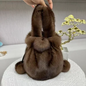 Women Bags Mink Fur Handbag Designer Bags for Woman Luxury 2026 Top-handle Bags Solid Colour Hand Bag Ladies Fur Bag Female Bags - AliExpress Women's Handbags