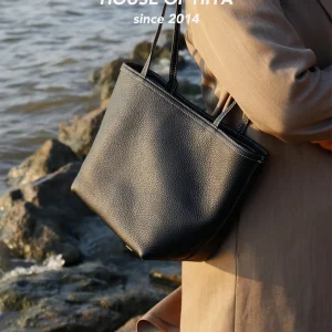 HOUSE OF HIYA Slim Strap Top Grain Leather Shoulder Tote Bag  (Featuring Pebbled Top Grain Leather) - AliExpress Women's Handbags