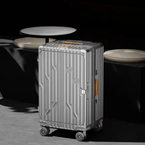 20'' 24''Front Pocket Travel Suitcase Men Carry-On Luggage Laptop Bag Women PC Aluminum Frame Suitcase Trolley Case With Wheels - AliExpress Luggage