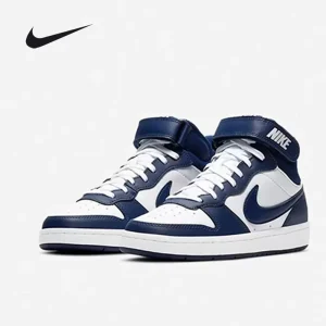 Nike Women's Court Borough Mid Retro Casual Shoes Lightweight Breathable Athletic Sneakers CD7782-107 - AliExpress Sneakers