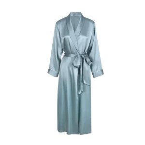 BirdTree, 6A 16MM 100%Real Silk Night Homewear, Women Long Sleeve Sash, Elegant Casual Pajamas Robe, 2026 Summer Autumn P47443QM - AliExpress Women's Sleep & Lounge