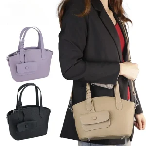 Luxury Designer Fashion Genuine Leather Women's Handbags Solid Color Large Capacity Crossbody Bag Trendy Retro Shoulder Clutch - AliExpress Women's Handbags