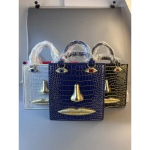 New Face Bag Women High Quality Black Stone Grain Luxury Brands Handbag Jewelry Eye Gold-tone Strap Crossbody Bag Metal Shoulder - AliExpress Women's Handbags