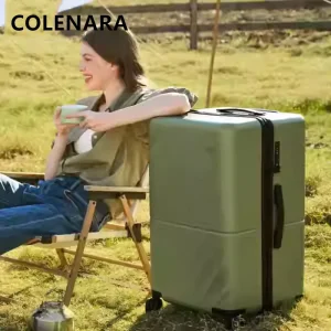 COLENARA Large Capacity Suitcase ABS+PC Boarding Box Men's Trolley Case 20"22"24"26"29 Inch Women's Carry-on Travel Luggage - AliExpress Luggage