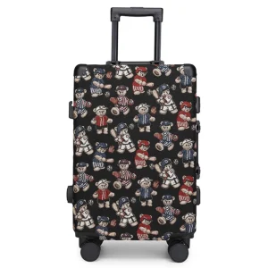 New 20 24 inches women spinner brand trolley bag men Personality travel suitcase girls vintage password rolling luggage bag - AliExpress Luggage