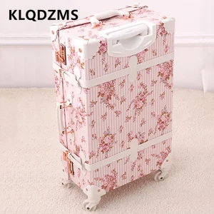 KLQDZMS Women Suitcase Boarding Box Men Trolley Case Set of Large-capacity 20"22"24"26Inch Student Carry-on Travel Luggage - AliExpress Luggage