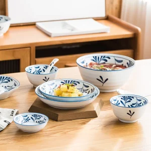 HYS ceramic tableware set, dishes, plates, bowls, women's day gifts, staff gifts, new Chinese style - AliExpress Kitchen,Dining & Bar