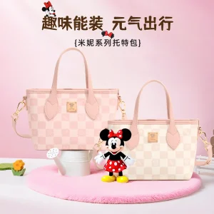 Original Disney Purses And Handbags Minnie Series Tote Bag Women's Fun Printing Versatile Portable Messenger Bag - AliExpress Women's Handbags