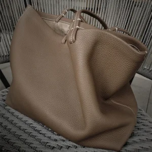 Minimalist Fashion Simple Genuine Leather Women BagHandbag Real Cowhide Soft Leather Tote Shoulder Commuter Shopping Bag Big - AliExpress Women's Handbags