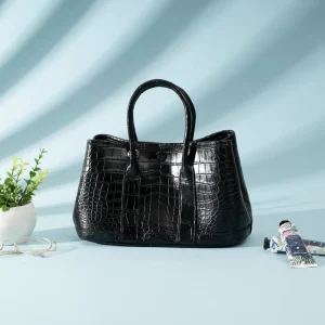 2024 New Crocodile Leather Women's Bag Fashion Large Capacity Women's Handbag Genuine Leather Shoulder Crossbody Bag 45 - AliExpress Women's Handbags