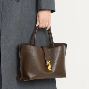 Top Layer Cowhide Bucket For Women 2025 New Fashion Handheld Genuine Leather Single Shoulder Women's Handbag Tote Bag Shopper - AliExpress Women's Handbags