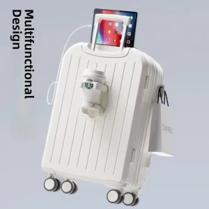 Durable  Style Women's Luggage Carryon Suitcase with Combination Lock All Directional Wheels Large Capacity Travel Bag - AliExpress Luggage