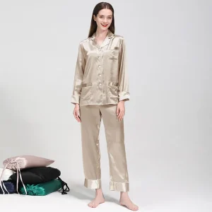 Luxury 22Mm 100% Mulberry Silk Pajama Set for Women Breathable and Comfortable Summer Loungewear 2026 New Style - AliExpress Women's Sleep & Lounge