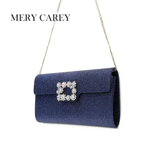2025 Trendy New Blue sequined Women's Shoulder Bag Fashion Versatile Banquet Elegant Bridal Rhinestone Handbag Women - AliExpress Women's Handbags