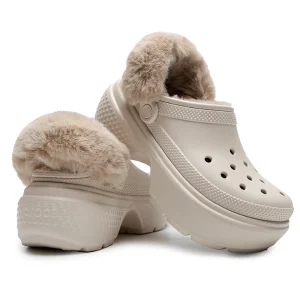 Crocs(Crocs) Men's and Women's Shoes, Beach Shoes, Snow House Warm Cotton Clog Shoes, Outdoor Slippers 208546-160 - AliExpress Sneakers