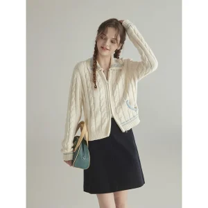 Stberry Special Thirsix College Sle Color Blo Knitted Open Cardigan Elegance Outerwear Korean Version Long Sve - AliExpress Sweaters&Jumpers