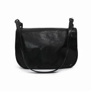 Dttxt|Simple Style First-Layer Cowhide Versatile Saddle Bag Crossbody Large-Capacity Commuter Bag for Women - AliExpress Women's Handbags