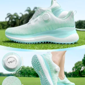 PGM Golf Women's Sneakers Breathable Anti-Skid Rotating Lacing Lady Sports Shoes High Elasticity XZ429 - AliExpress Sneakers