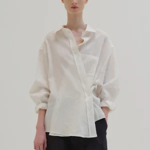 Women's Linen Shirt Summer New Style Casual Loose Simple Lazy Shape Pure Color Long Sleeve Top Breathable Comfortable Thin Fa... - AliExpress Shirts & Blouses