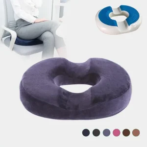 Memory Foam Hemorrhoid Cushion Hollow Design Office  Pad Pregnant Women Butt Pad Assorted Colors Ergonomic Comfort Pad - AliExpress Travel Accessories
