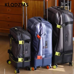 KLQDZMS Rolling Suitcase Oxford Cloth Boarding Box 20"24"28 Inch Large Capacity Trolley Bags Travel Bag Women's Cabin Luggage - AliExpress Luggage