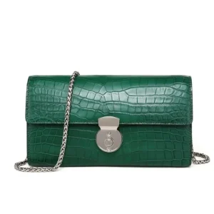 hongzhiyan crocodile leather women chain female  solid color  crocodile  one shoulder bag cross - AliExpress Women's Handbags