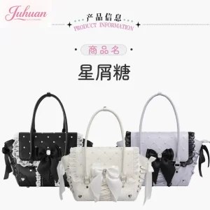 Japanese Original 2026 New Girl Sweet and Cute Lolita Lace Bow Messenger Bags Mass Production Type Bud Lo Handbag for Women - AliExpress Women's Handbags