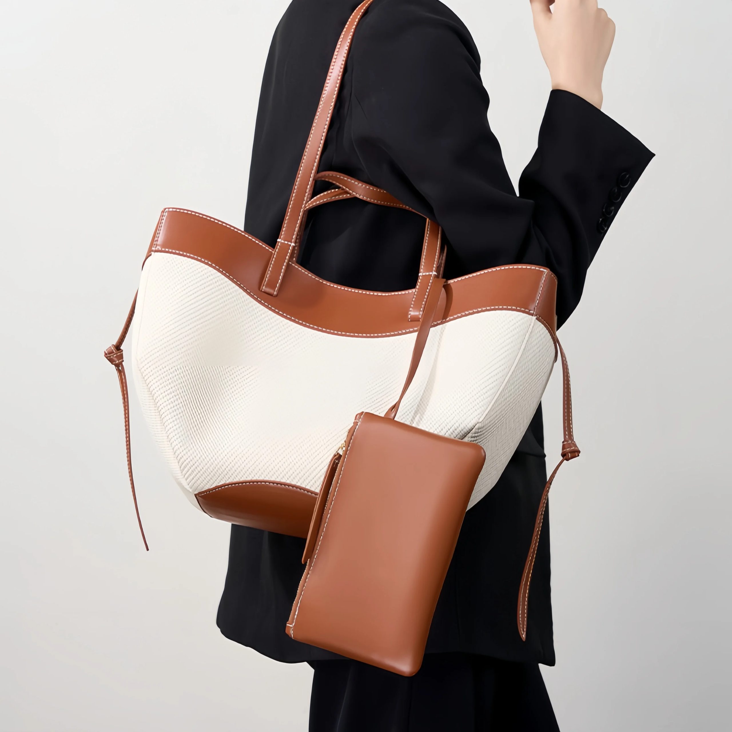 2026 Women's Large Capacity Wing Bag Premium Sensory Thoth Shoulder Bag Light Luxury Niche Design Handheld Bag Canvasesign KZ014 - AliExpress Women's Handbags