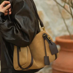 Fashion Color Blocked Unique Women Boston BagHandbag Frosted Genuine Leather Lady Tote Real Leather Shoulder Crossbody Bag - AliExpress Women's Handbags