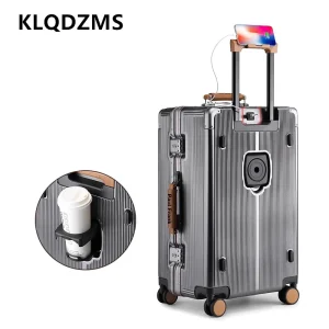 KLQDZMS 28 Inches Rolling Suitcase Large Capacity Aluminum Frame Trolley Case 20"24"26" Boarding Box PC Women's Cabin Luggage - AliExpress Luggage