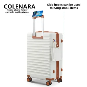 COLENARA Women's Luggage Large Capacity Trolley Case Three-piece ABS + PC Boarding Box Cart Type Travel Bag Men's Suitcase - AliExpress Luggage