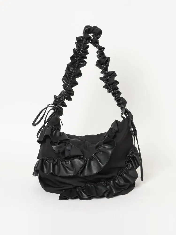 Light Luxury Fashion New Pleated Cloud Women Bag Personalized Drawstring Shoulder Strap Single Shoulder Diagonal Cross Bag Trend - AliExpress Women's Handbags