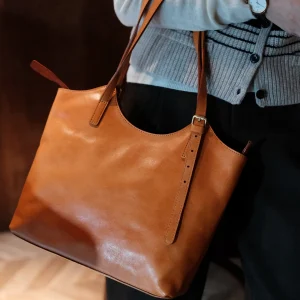 casual high-quality first layer cowhide women's tote bag fashion luxury genuine leather shoulder bag large shopping handbag - AliExpress Women's Handbags