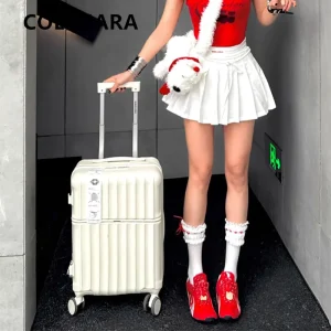 KLQDZMS 20"24"26Inch Luggage Travel Bag Large Capacity Trolley Case New Boarding Box PC Password Box Women's Cabin Suitcase - AliExpress Luggage