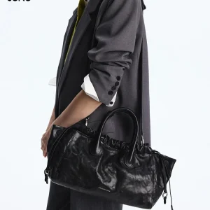 Amazing Song Cloud Hobo Bag Handheld Crossbody Bag Large 2025 New Water-dyed Vegetable-tanned Top-Grain Cowhide - AliExpress Women's Handbags
