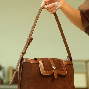 Fashion Retro Unique Genuine Leather Women BagHandbag Niche Real Leather Lady Armpit Shoulder Crossbody Bag New - AliExpress Women's Handbags