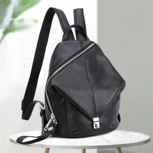 New High Quality Top Layer Cowhide Backpack For Women Fashion Multifunctional Large Capacity Simple And Versatile Backpack Trend - AliExpress Women's Handbags