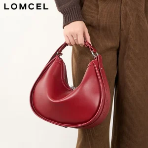 LOOMCEL 46 Limited edition design moon-shaped leather crossbody bag for women, new style, simple and elegant, single shoulder - AliExpress Women's Handbags