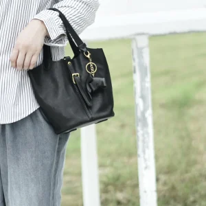 PNDME fashion designer handmade genuine leather women's handbag casual luxury soft cow leather female shoulder crossbody bag - AliExpress Women's Handbags