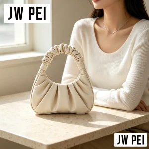 Korean Minimalist JW PEI Ruched Cloud Underarm Bag Ladies Pleated Soft Leather Hobo Handbag Chic Daily Shoulder Purse for Party - AliExpress Women's Handbags