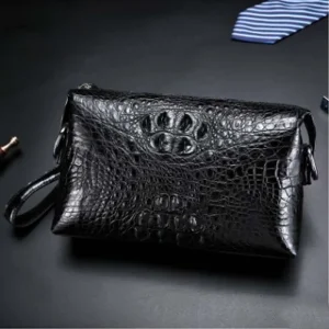 LINSHE crocodile  Handbags male  new  tide   large capacity  Hand caught  male  Clip package  Local - AliExpress Women's Handbags