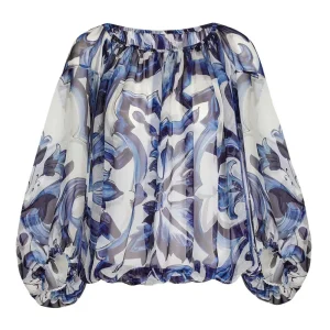 Boho Chic Summer Silk Blouse for Women | Off Shoulder Flowy Beach Vacation Top | Luxury Designer Loose Fit Printed Shirt - AliExpress Shirts & Blouses