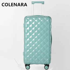 COLENARA Suitcase New ABS + PC Boarding Box 24"28" Large-capacity Trolley case 20" Women's Password Box Men's Rolling Luggage - AliExpress Luggage
