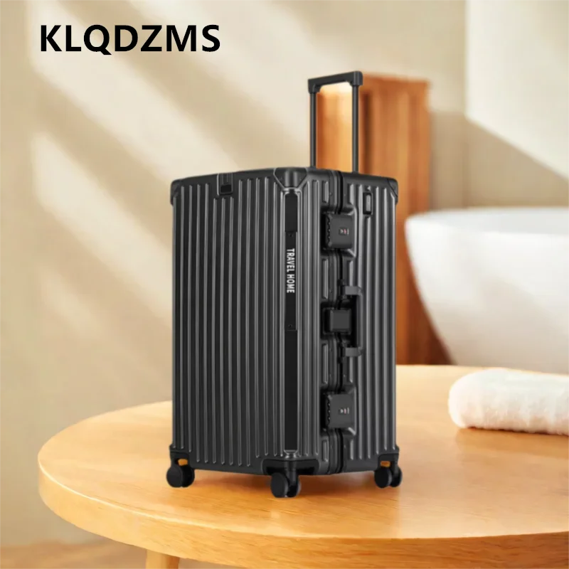 KLQDZMS High-quality 24"26"28"30 Inch Luggage Men's Oversized Trolley Bags Women's Large Capacity Password Box Rolling Suitcase - AliExpress Luggage
