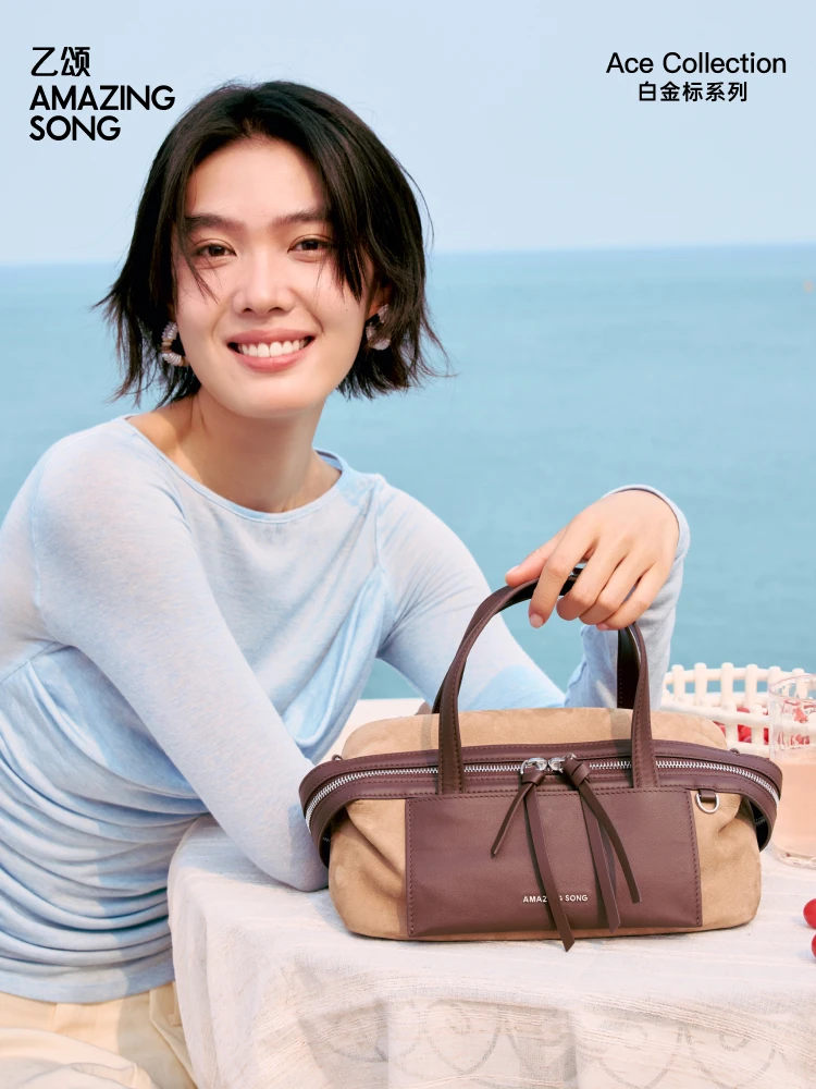 Amazing Song Original Design Cheese Roll Pillow Bag Small Top Grain Leather 2026 New Fashionable Women's Bags - AliExpress Women's Handbags