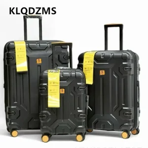 KLQDZMS Large-capacity Suitcase ABS + PC Trolley Case Women Boarding Box Wheeled Travel Bag Three-piece Set Rolling Luggage - AliExpress Luggage