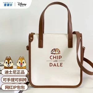 Disney Chip and Dale Tote Bags for Women Large Capacity Kawaii Crossbody Shoulder Bag Anime Case Cute Wallet - AliExpress Travel Accessories