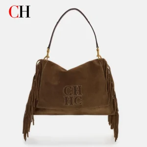CH Shoulder Bag Women Retro Tassel Design Underarm Handbag Vintage Brown Large Capacity Commuter Shopping Purse - AliExpress Women's Handbags